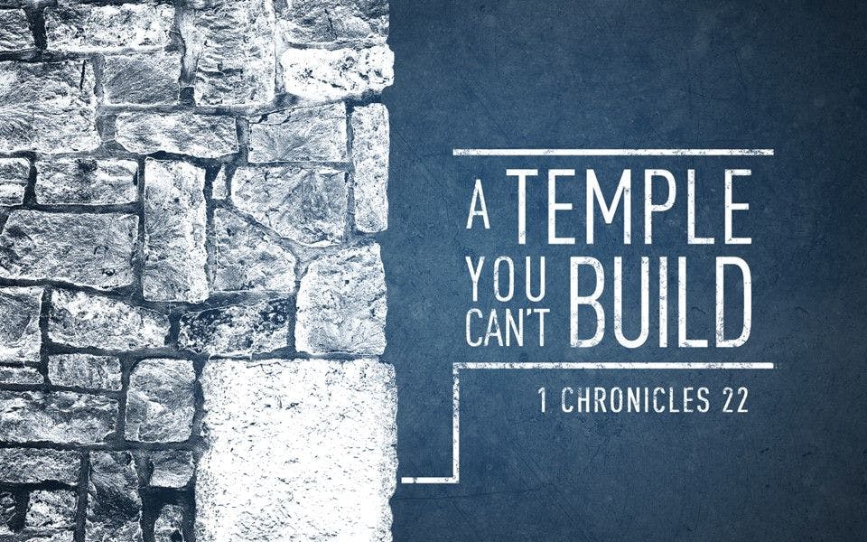 A Temple You Can't Build