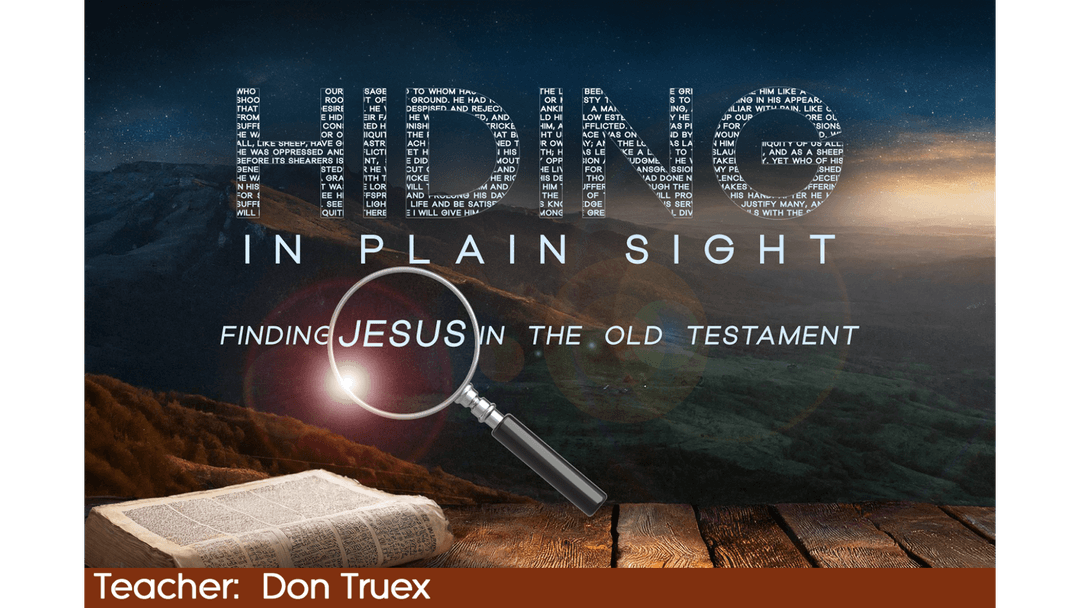 Hiding In Plain Sight: Finding Jesus In the Old Testament (7)
