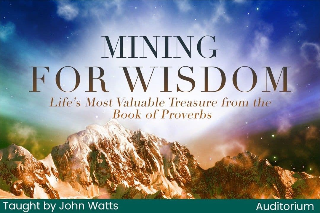 Mining For Wisdom - Life's Most Valuable Treasure From The Book Of Proverbs