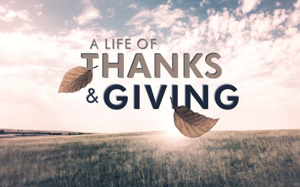 Thanks and Giving